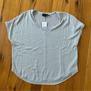 Waffle Gray Top